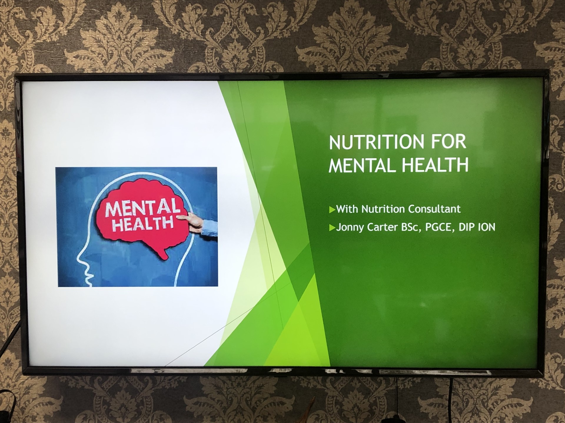 Corporate Nutrition Consultant - Nutrition for mental health