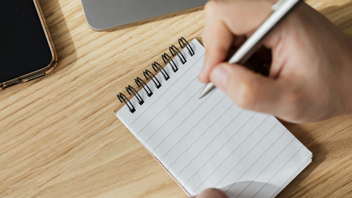 notes for home gym training sessions