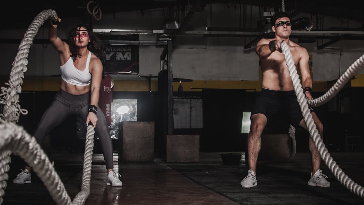 High intensity interval training HIIT workout